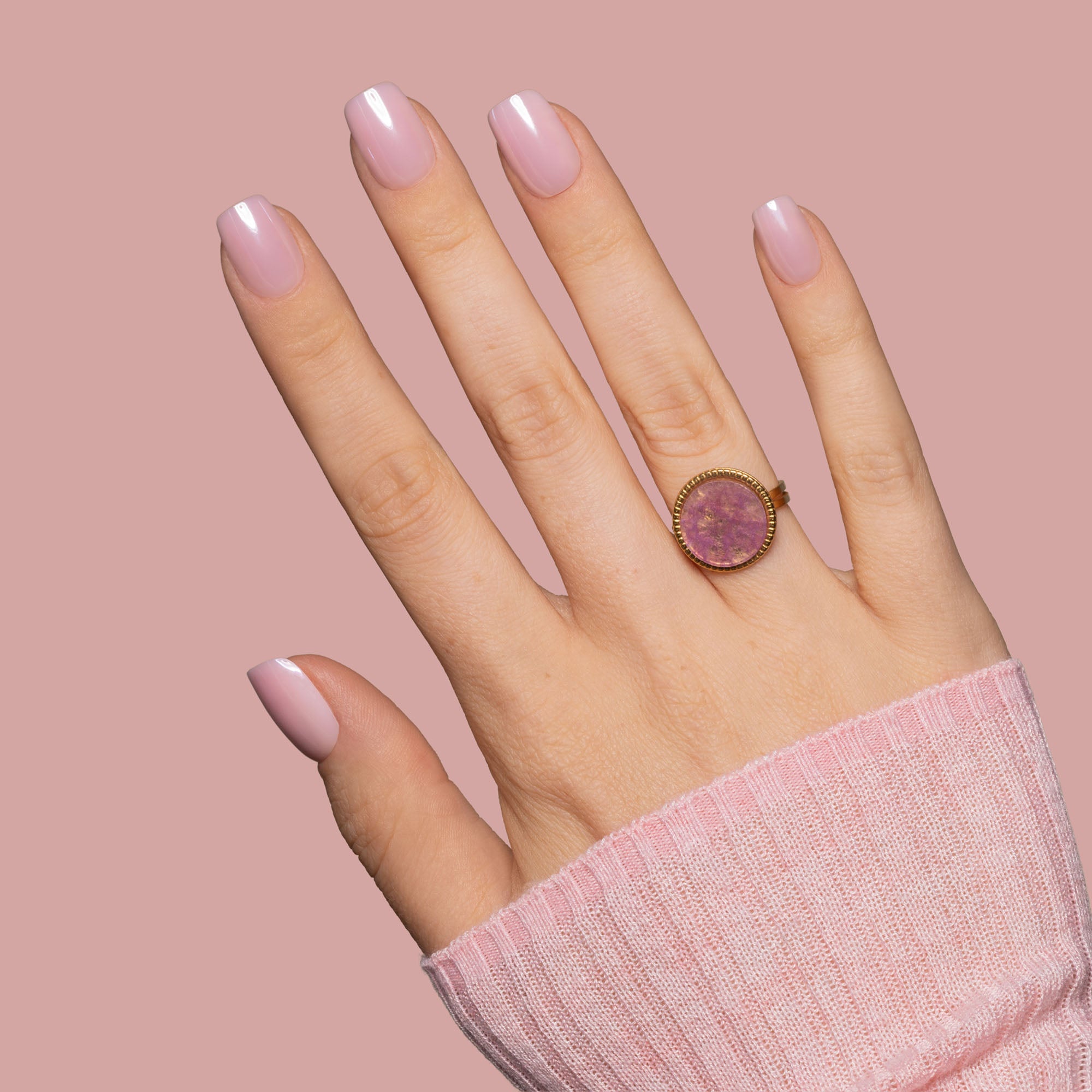 Cotton Candy - Cat Eye- Short Square