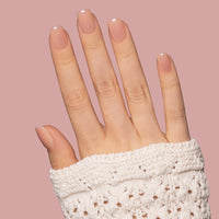 Glossy Nude - Cat Eye- Short Square