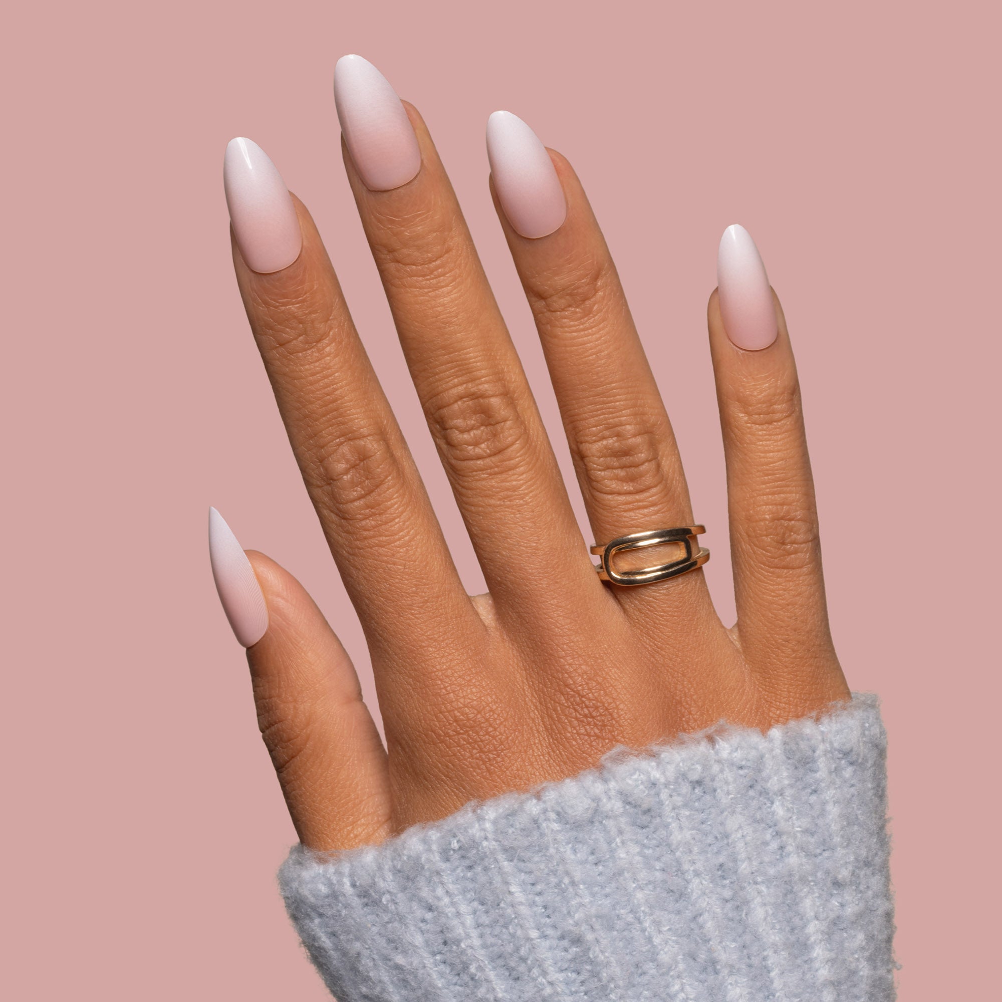 Ombre Angel Long Almond