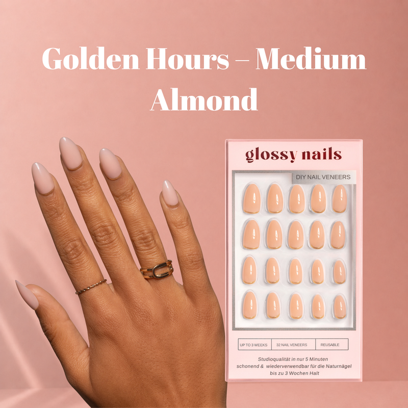 Glossy Nails Favorites Bundle Almond Veneers