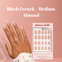 Glossy Nails Favorites Bundle Almond Veneers