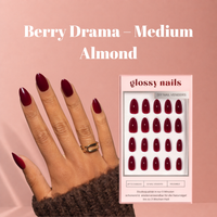 Glossy Nails Favorites Bundle Almond Veneers