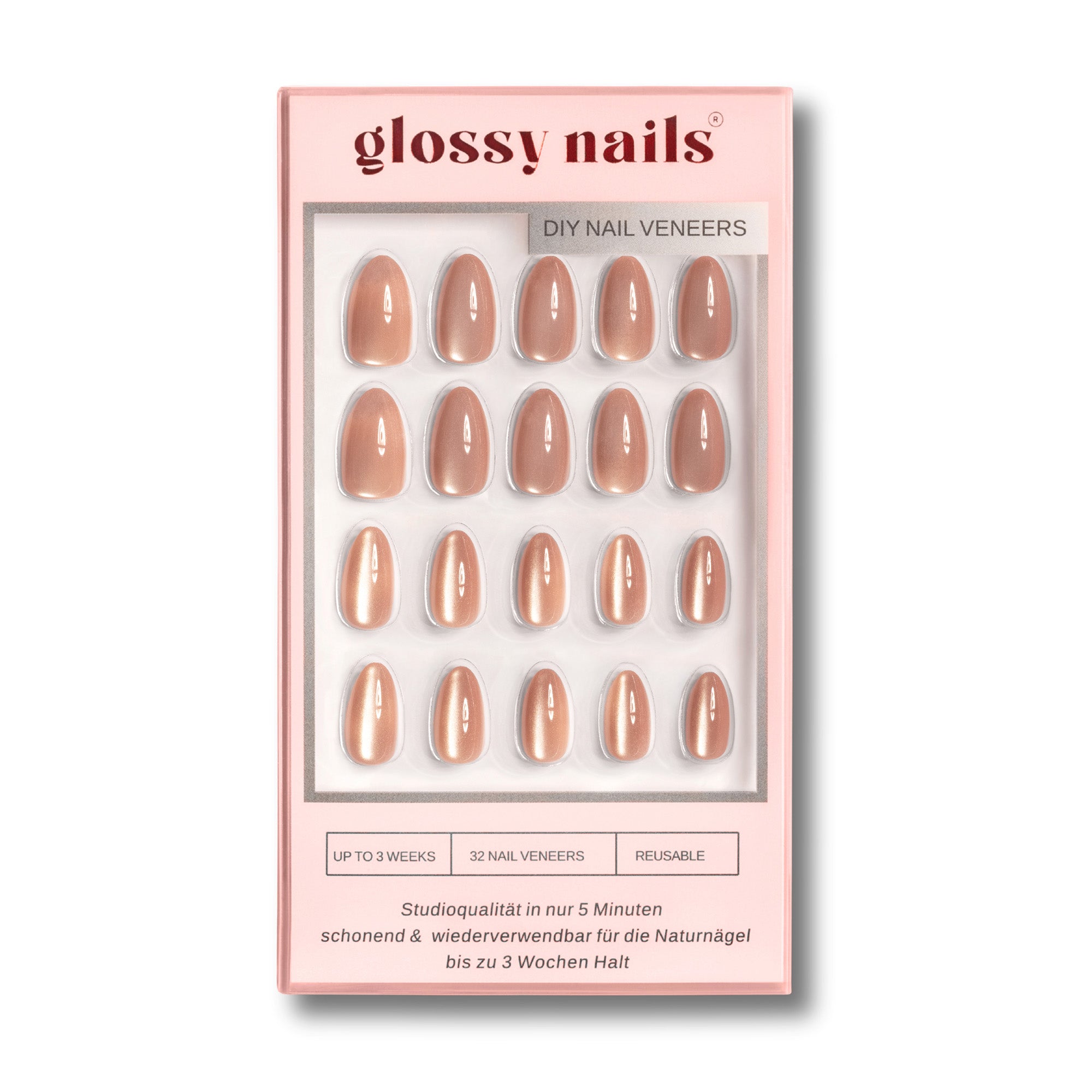 Vanilla Glaze - Cat Eye- Medium Almond