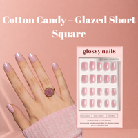 Glossy Nails Favorites Bundle Square Veneers