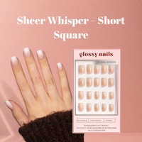 Glossy Nails Favorites Bundle Square Veneers