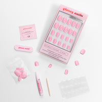 Pure Pink Short Square