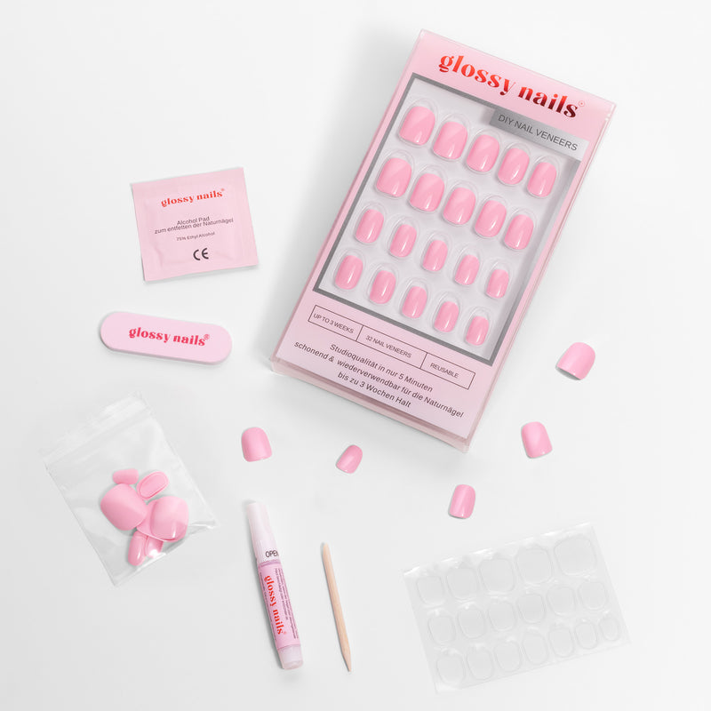 Pure Pink Short Square