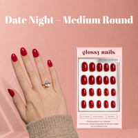 Glossy Nails Favorites Bundle Round Veneers