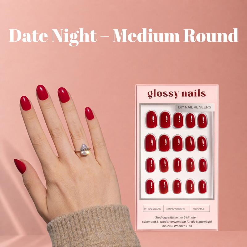 Glossy Nails Favorites Bundle Round Veneers