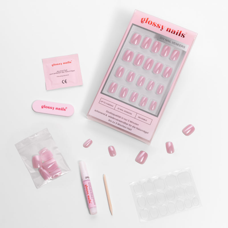 Cotton Candy - Cat Eye- Short Square