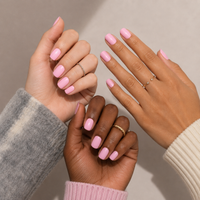 Pure Pink Short Squareoval