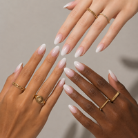 Ombre Angel Long Almond