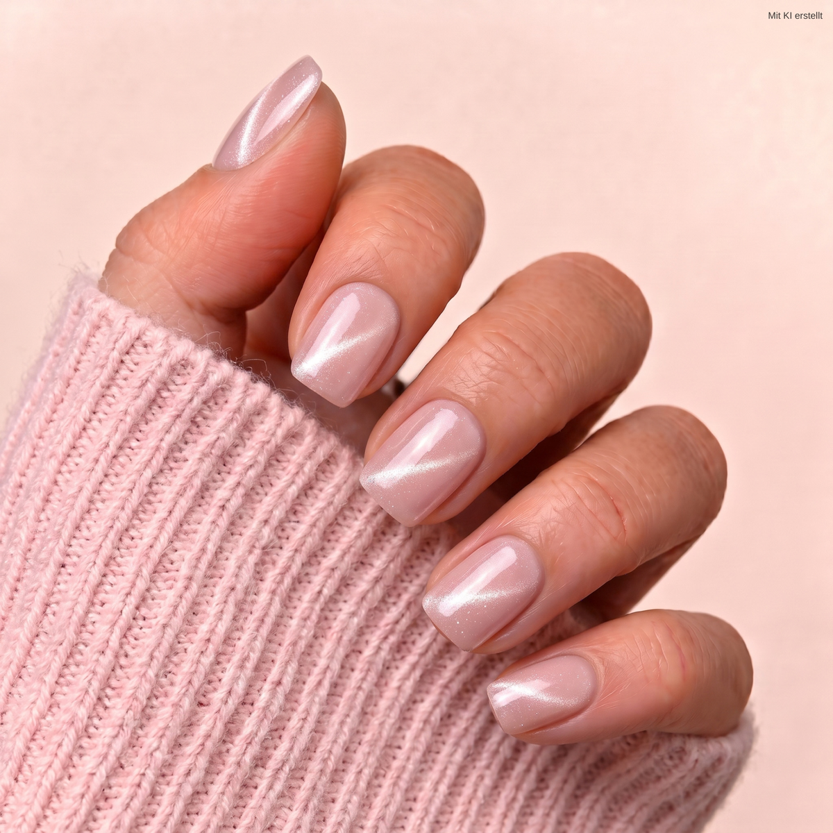 Rose Cloud - Cat Eye- Short Square