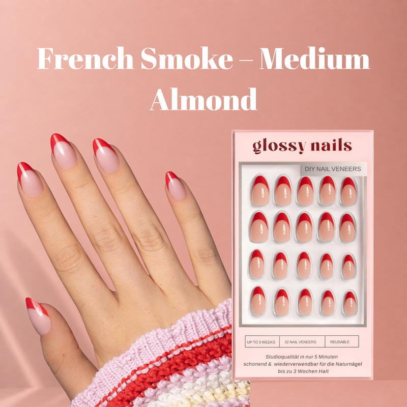 Glossy Nails Favorites Bundle Almond Veneers