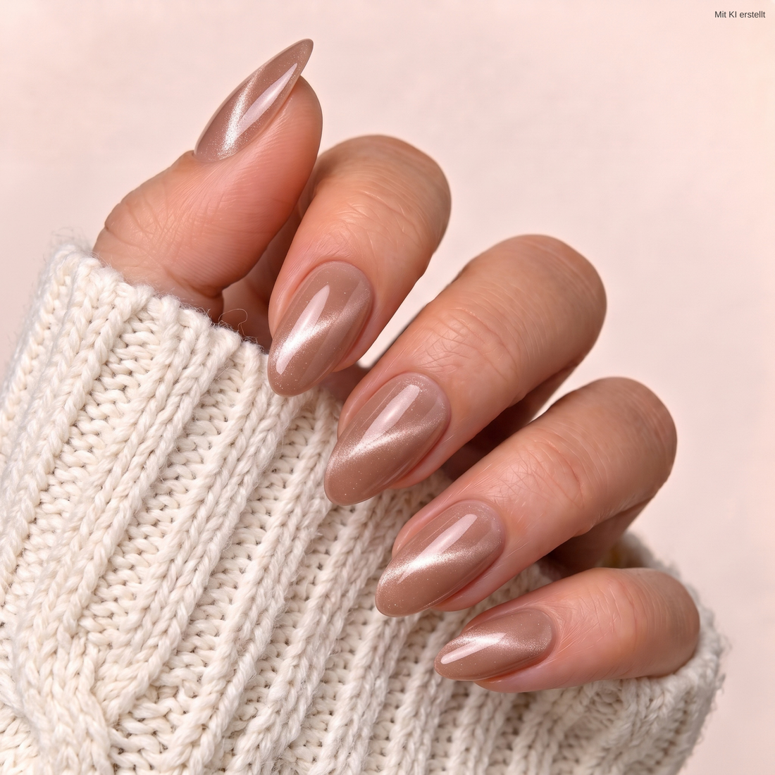 Vanilla Glaze - Cat Eye- Medium Almond